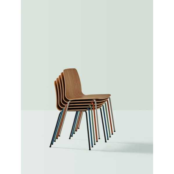 SILLA VARYA WOOD DE INCLASS
