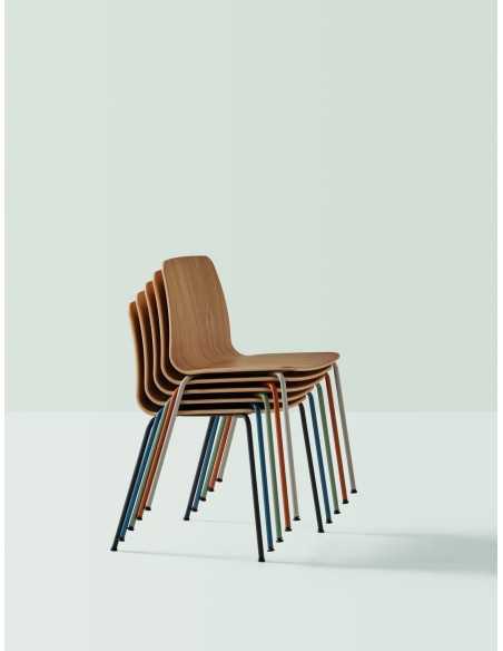 SILLA VARYA WOOD DE INCLASS