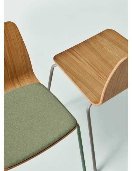SILLA VARYA WOOD DE INCLASS