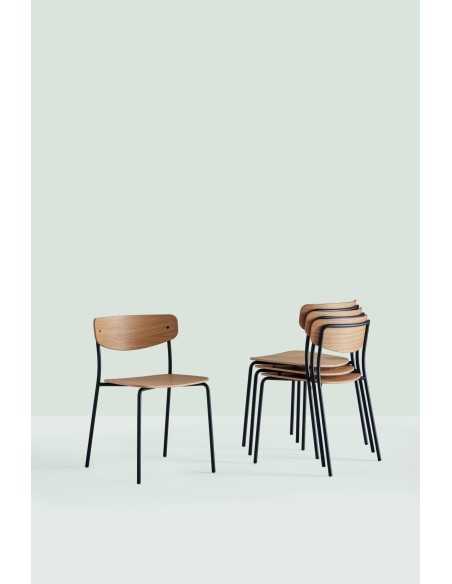 SILLA LEA WOOD DE INCLASS