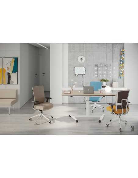 SILLA TNK FLEX 50 RESPALDO MEDIO TEX DE ACTIU