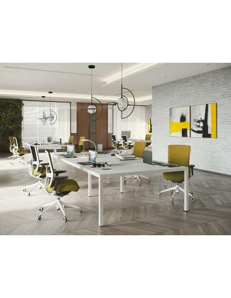 SILLA TNK FLEX 50 RESPALDO MEDIO TEX DE ACTIU