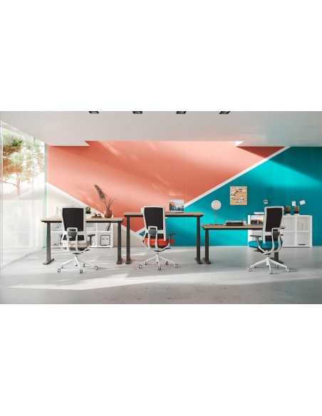 SILLA TNK FLEX 50 RESPALDO ALTO TEX DE ACTIU