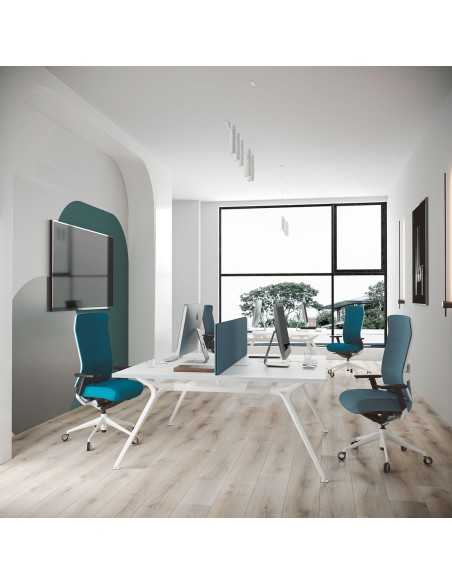 SILLA TNK FLEX 50 RESPALDO ALTO TEX DE ACTIU