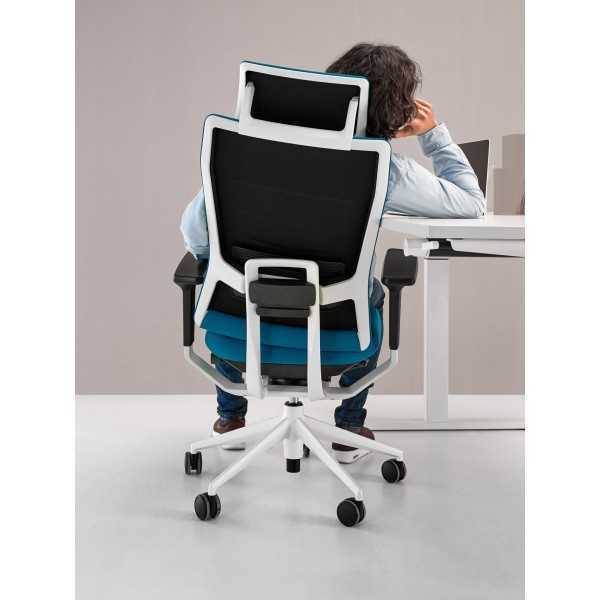 SILLA TNK FLEX 50 RESPALDO ALTO TEX DE ACTIU