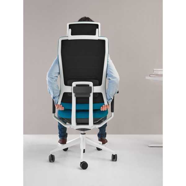 SILLA TNK FLEX 50 RESPALDO ALTO TEX DE ACTIU
