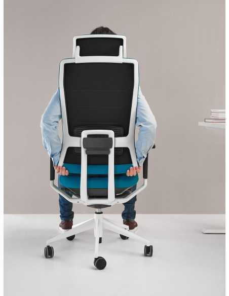 SILLA TNK FLEX 50 RESPALDO ALTO TEX DE ACTIU