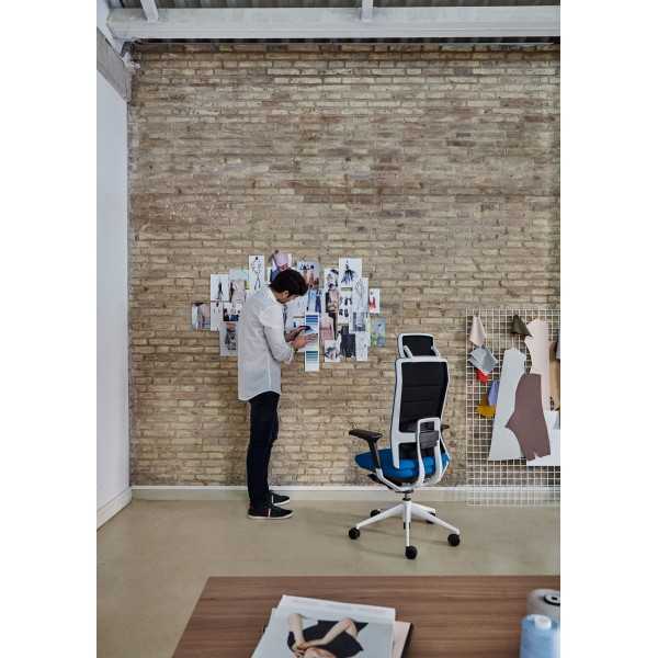 SILLA TNK FLEX 50 RESPALDO ALTO TEX DE ACTIU
