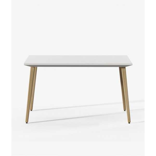 MESA LONGO PATAS DE MADERA DE ACTIU
