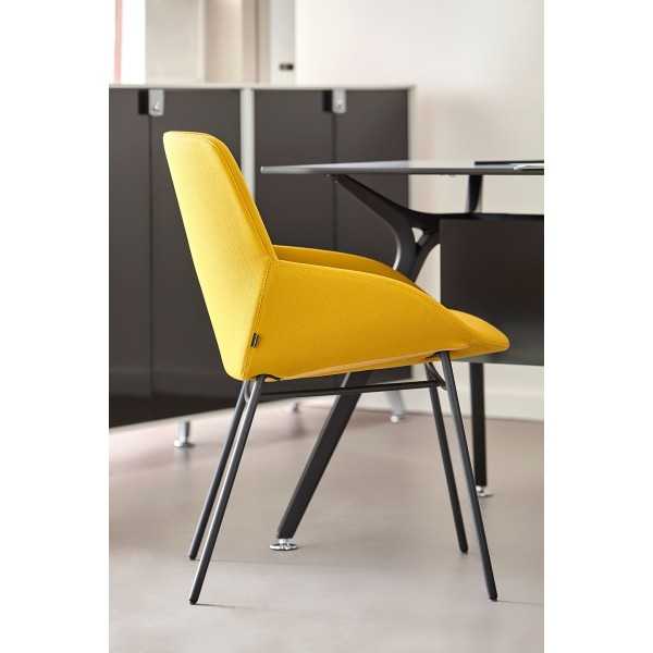 SILLA NOOM 30 COSTURA FRANCESA MONOCOLOR DE ACTIU