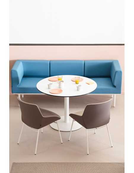 SILLA NOOM 30 COSTURA FRANCESA MONOCOLOR DE ACTIU