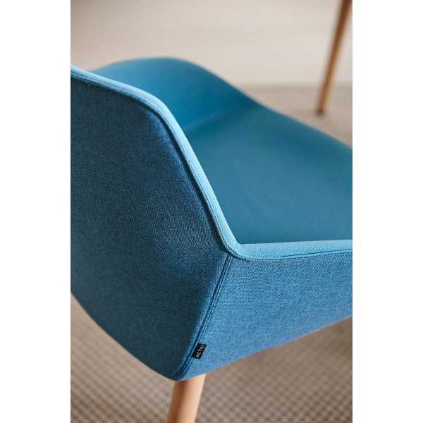 SILLA NOOM 30 COSTURA FRANCESA MONOCOLOR DE ACTIU