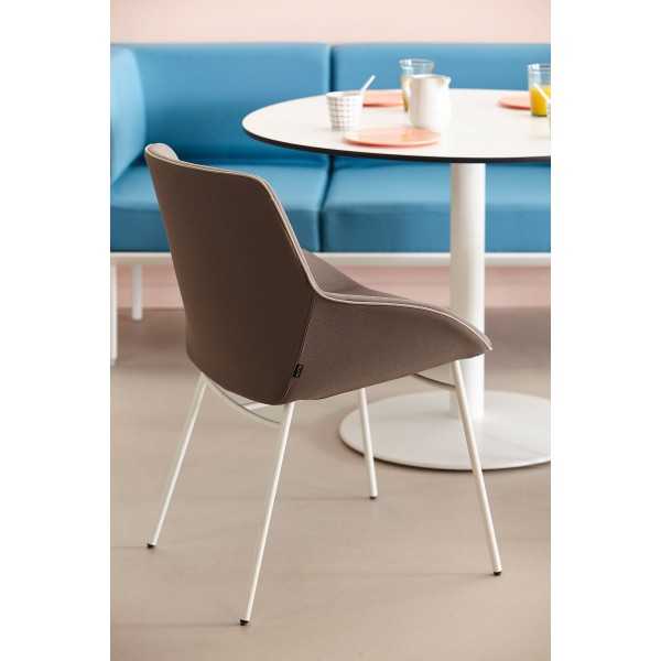SILLA NOOM 30 COSTURA FRANCESA MONOCOLOR DE ACTIU