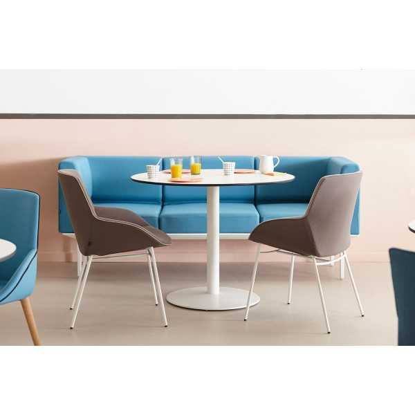 SILLA NOOM 30 COSTURA FRANCESA MONOCOLOR DE ACTIU