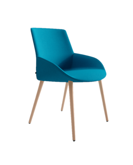 SILLA NOOM 30 COSTURA FRANCESA MONOCOLOR DE ACTIU