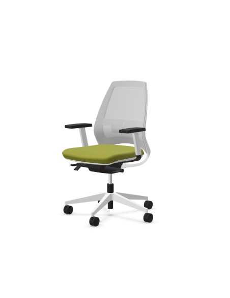 SILLA OXYGEN BLANCA DE QUADRIFOGLIO