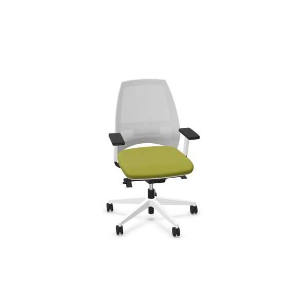 SILLA OXYGEN BLANCA DE QUADRIFOGLIO