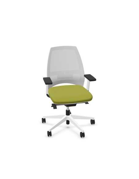 SILLA OXYGEN BLANCA DE QUADRIFOGLIO