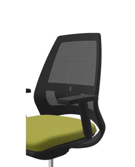 SILLA OXYGEN NEGRA DE QUADRIFOGLIO 2