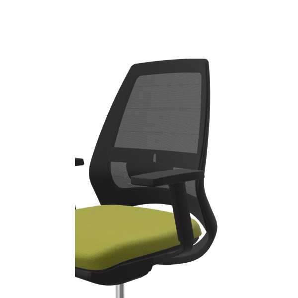 SILLA OXYGEN NEGRA DE QUADRIFOGLIO