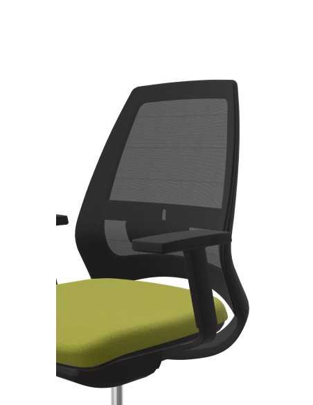 SILLA OXYGEN NEGRA DE QUADRIFOGLIO